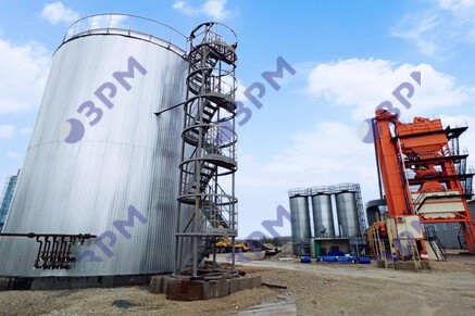 Резервуар РВС-1000 м3 для битума в Саратовской области  в Новосибирске - Опытный завод резервуаров и металлоконструкций