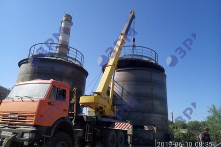 РВС-300 м3 для битума в Новосибирске - Опытный завод резервуаров и металлоконструкций